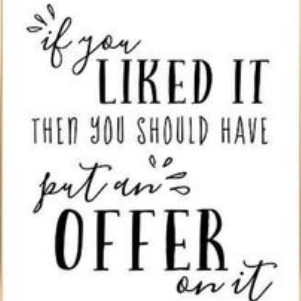 Don’t let an item in my closet pass you by...